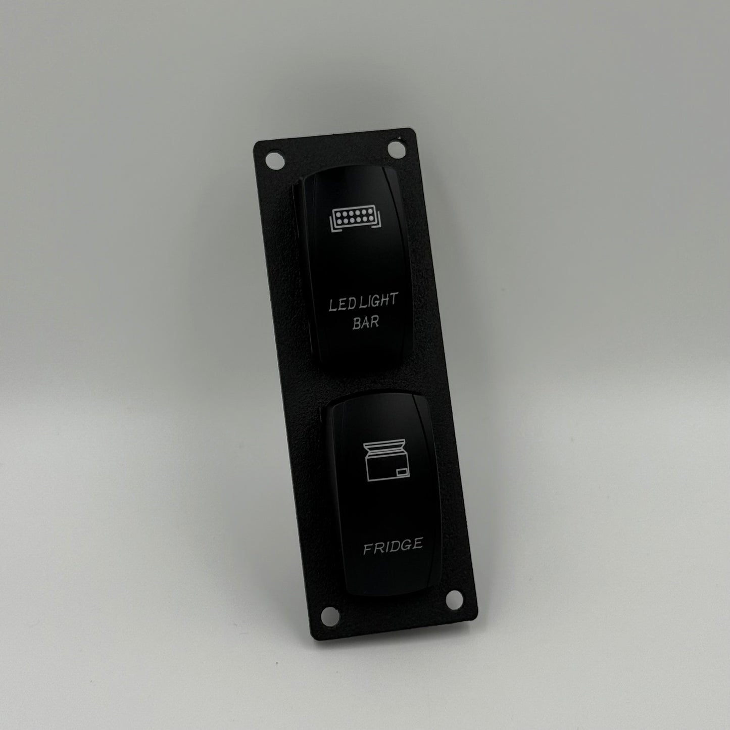 Two Rocker Switch Panel