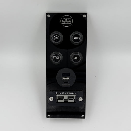 Four Push Button - Power/Switch Panel