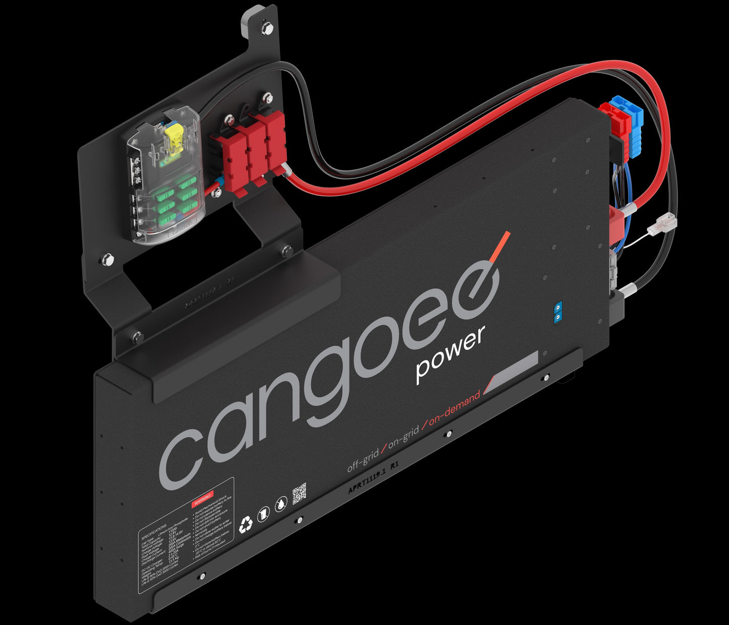 Cangoee - Toyota N80 Hilux- 110Ah Lithium (LiFePO4) Capacity