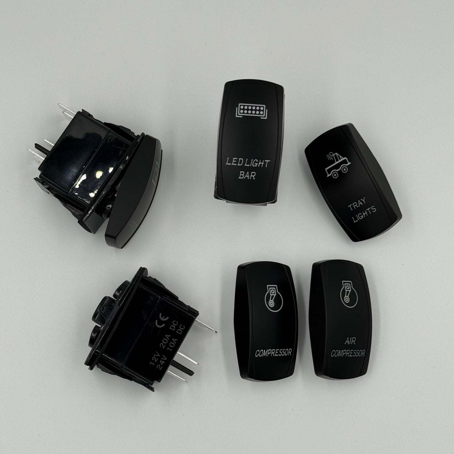 Custom Carling Style Rocker Switch