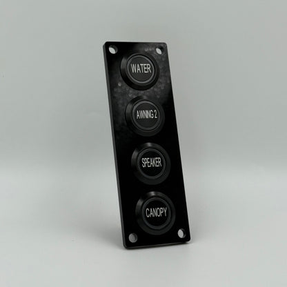 Four Push Button Switch Panel