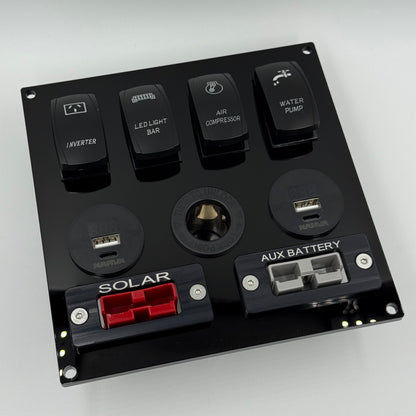 Four Rocker Switch - Power/Switch Panel
