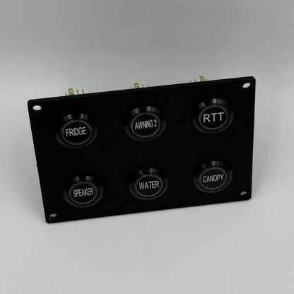 Six Push Button Switch Panel