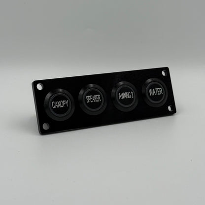 Four Push Button Switch Panel
