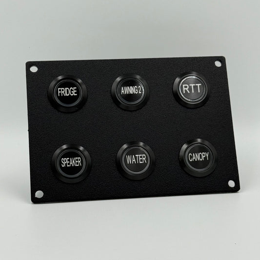 Six Push Button Switch Panel
