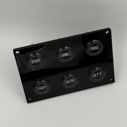 Six Push Button Switch Panel