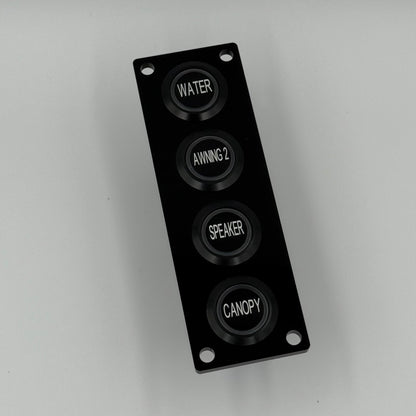 Four Push Button Switch Panel