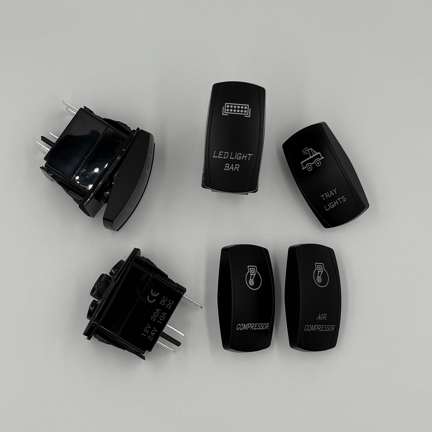 Custom Carling Style Rocker Switch