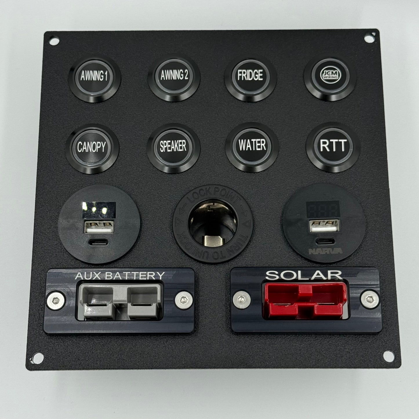 Eight Push Button - Power/Switch Panel