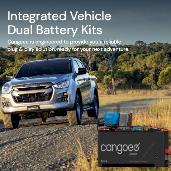 Cangoee - Isuzu D-Max -  110Ah Lithium (LiFePO4) Capacity