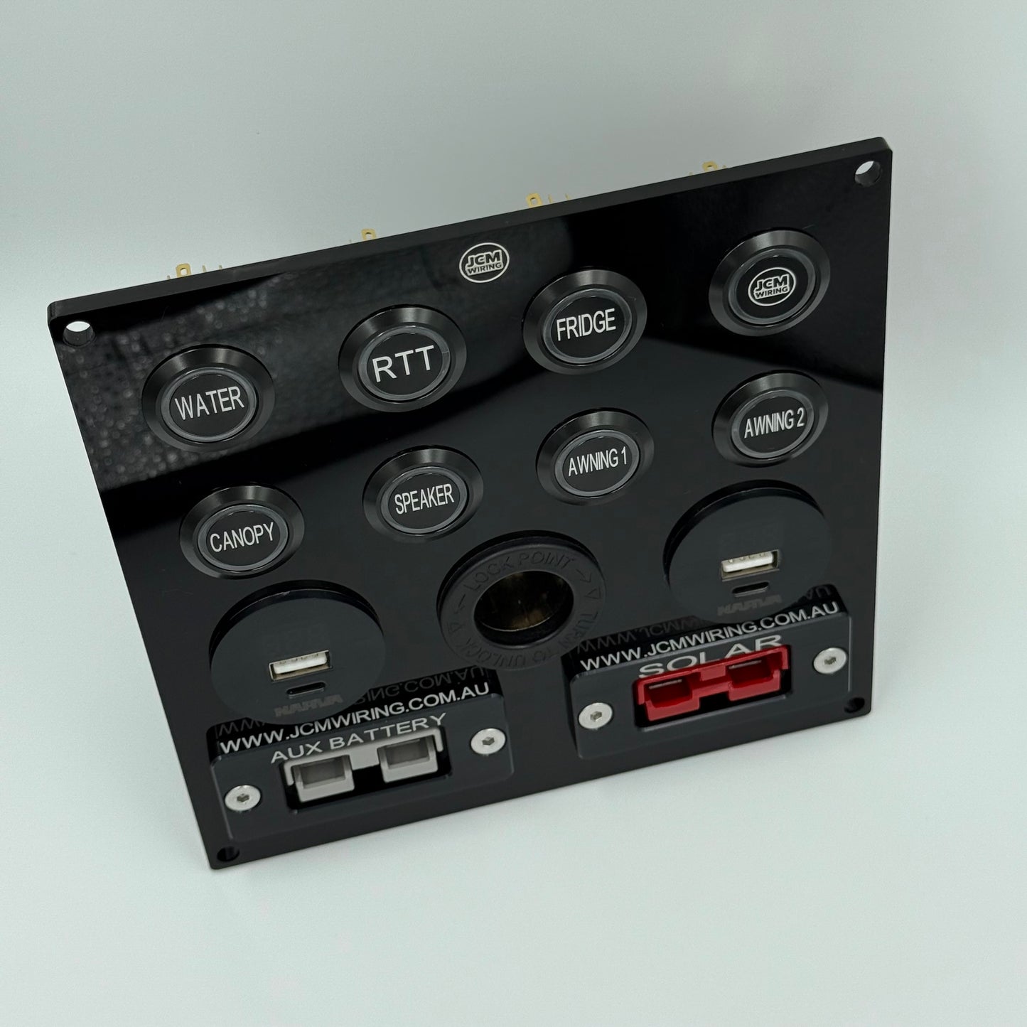 Eight Push Button - Power/Switch Panel