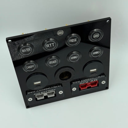 Eight Push Button - Power/Switch Panel