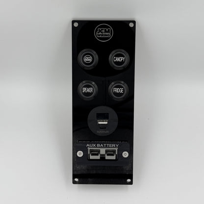 Four Push Button - Power/Switch Panel