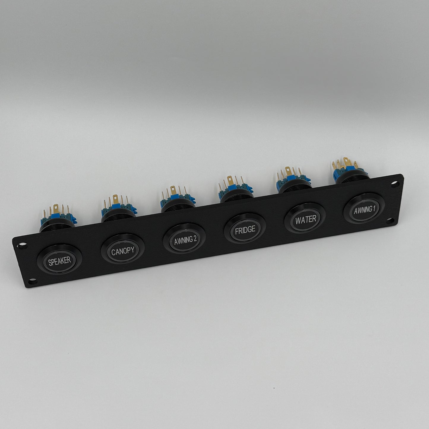 Six Push Button Switch Panel - Long