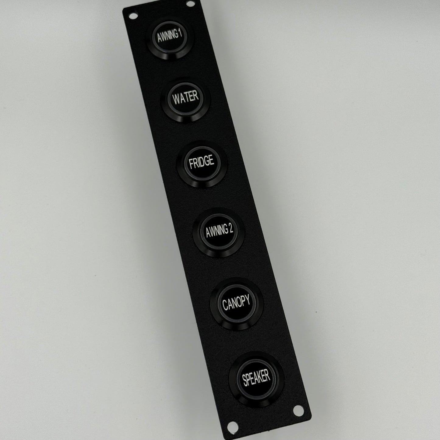 Six Push Button Switch Panel - Long