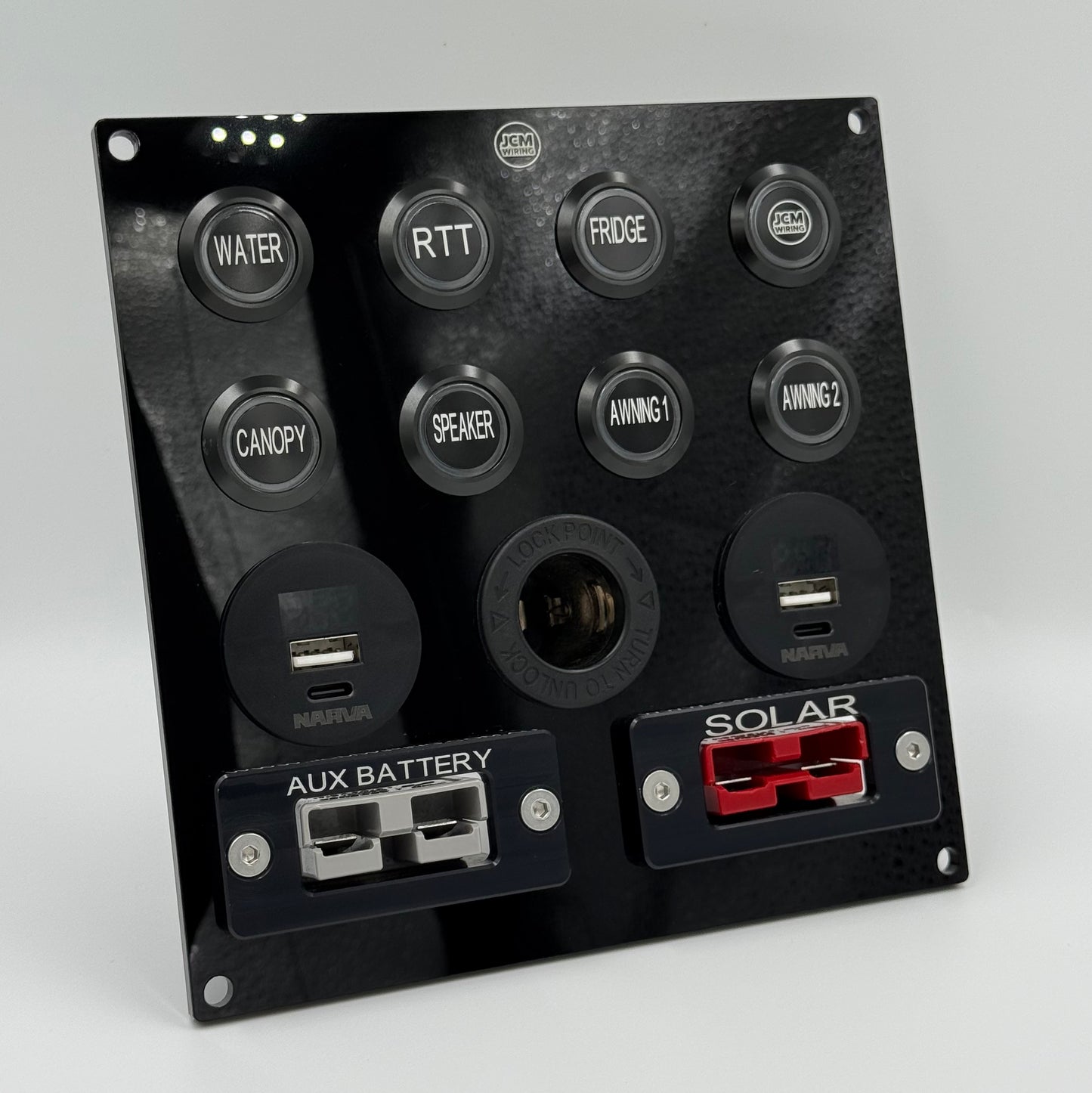 Eight Push Button - Power/Switch Panel