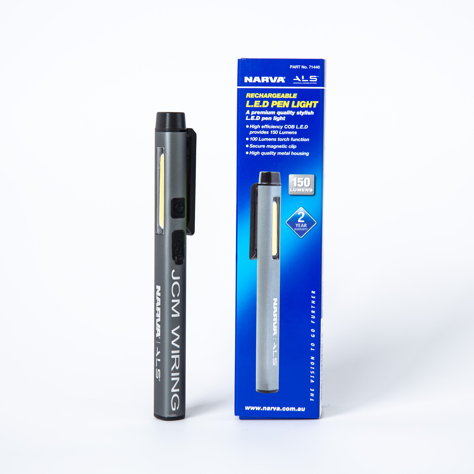 blue point rechargeable pen light